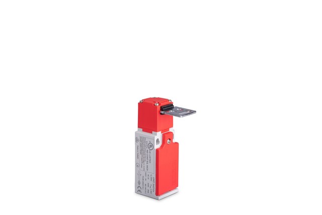 L5 Plastic Body Metal With Right Angle+Flat Key Safety Switch Slow Action 1NO+1NC Limit Switch